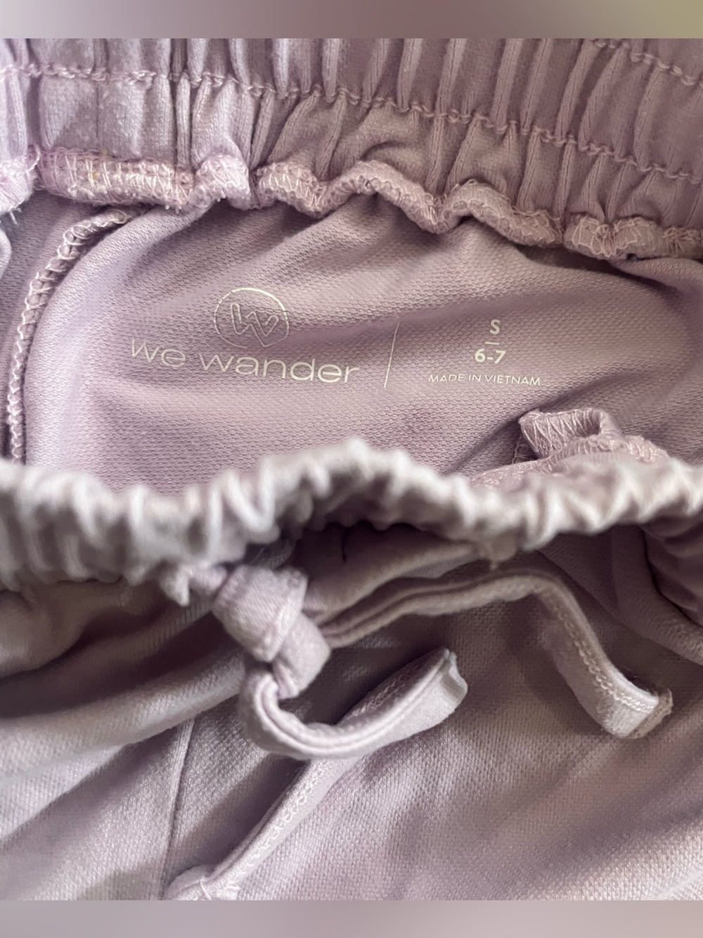 Everyday Lightweight Lavender Women's Athletic Shorts - Picture 2 of 2